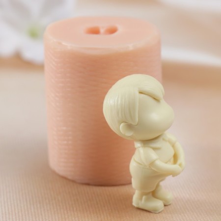 Silicone Mold "Boy" 4.5x4.2x5.5 cm (Issol. 5x2.5x2.7 cm)-1