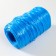 Yarn "for knitting washcloths" 100% polypropylene 400m/100 ± 10 g in the shape of a cylinder (blue)