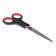 Chancellery scissors 17 cm, plastic handles, in a cardboard box