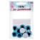 Elose -based eyes, set of 10 pcs., Size 1 pc. - 18 mm, blue color