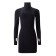 Women's dress (case) minku: Partydress color black, size 44