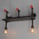 Scoop "shelf" 2he27 40w Black 43x34x21cm