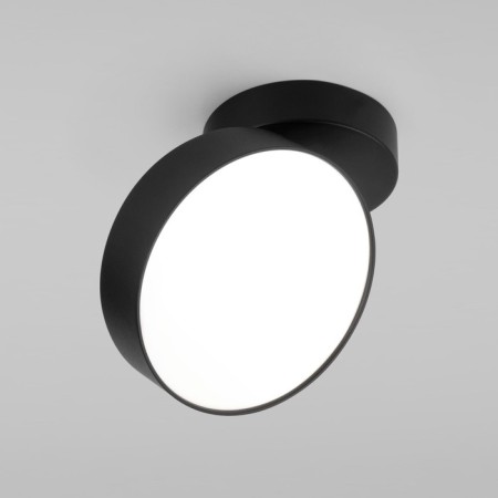 Lamp ceiling Elektrostandard, Pila LED 12 W, 135x135x93 mm, IP20, black color-2