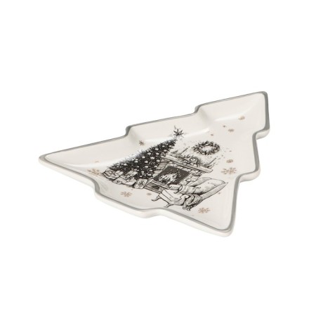 Serving share "Hugge", 23 × 20 × 2.2 cm, white color-1