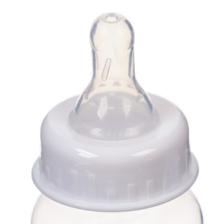 A bottle for feeding, a classic throat, 60 ml., From 3 months., Green color-3