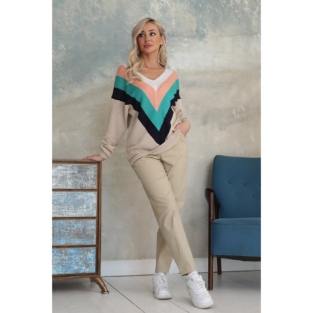 Female pool wisell, size 50, beige color-4