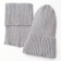 Kit for children (hat, snood) minku pr 54-56, gray color