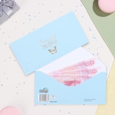 The envelope for the money 