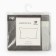 Pillowcase Ethel "Gray Cage" 50*70cm, 100% greedy cotton, 140 g/m²