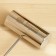 Stainless steel bath of 0.23 l, length 69 cm, with a wooden handle