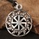 Kolovrat amulet, Pueter metal, art casting