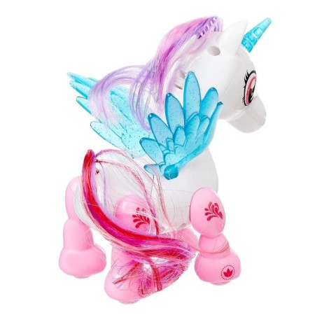 Interactive toy "Favorite Unicorn", rides, with light and sound effects, reacts to pop-2