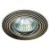 Built -in lamp Novotech, 50 W, GX5.3, 12 V, 75x75 mm, d = 75 mm, bronze color