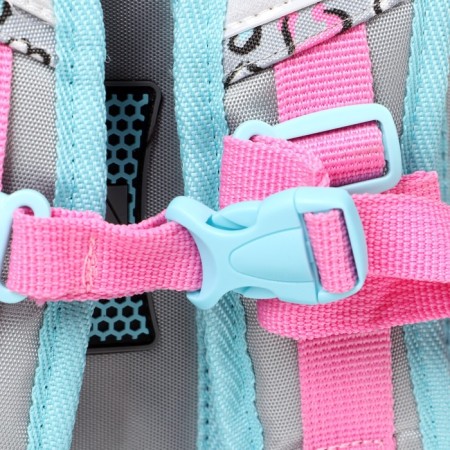 Frame backpack 39 x 29 x 17 cm, Across 230, Blue/Pink ACR22-230-7-10