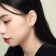 Xuping-ring earrings volume, d = 1.1 cm, color gold
