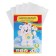 White cardboard A4, 8 sheets "White Bear", Non -Military, 220 g/m2