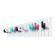 Vienna qwerty hanger, 60x14.5x1.9 cm, white color