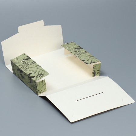 Box a gift folding envelope, packaging, "eco", 22 x 16 x 5 cm-5