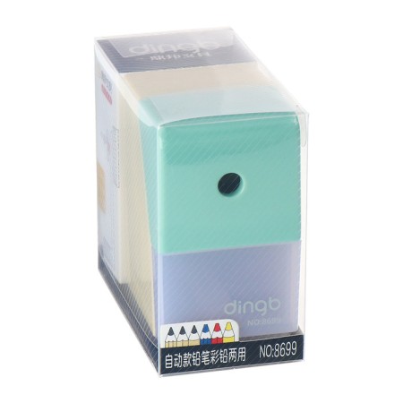 Mechanical sharpener with container classic yellow-11