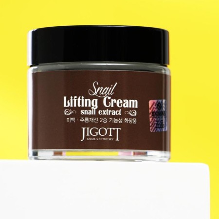 Facial cream Jigott Face "pull -up", with an extract of a snail mucin, 70 ml-1