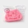 Mold Dolyana "Squirrels and nuts", silicone, 10 × 7 × 1.5 cm, pink color