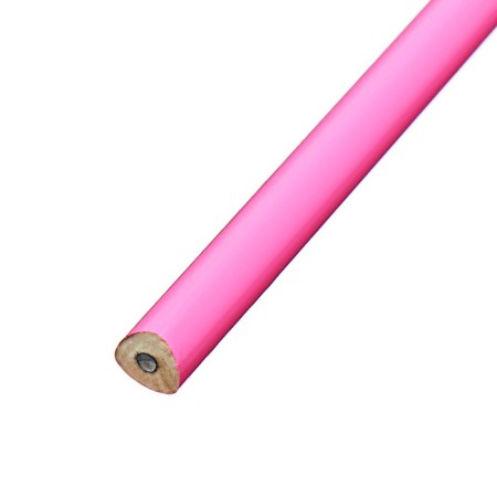 Pencil Chernographic Calligrata, HB, Eraser, Triangular Corps, Pastel, Pink-4