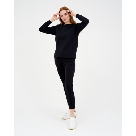 Female sweatshirt, gray color, size 46-1