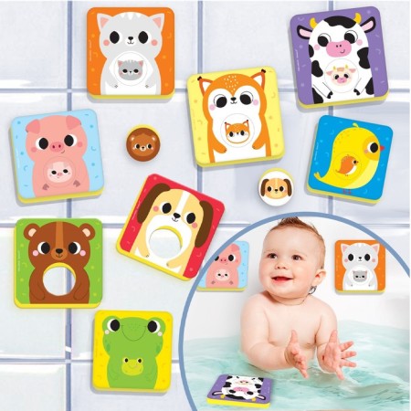 Soft puzzle for kids “Who whose baby is?”, 8 puzzles, crush me-1