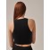 Top female Halter Neck, S/M size, Nero color
