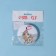 Folding mirror “Wonderful Life”, D 7.5 cm, with an increase, Mix drawing