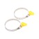 Chervyki clamp with PARK key, diameter 40-60 mm, 8 mm width, stainless steel, 2 pcs.