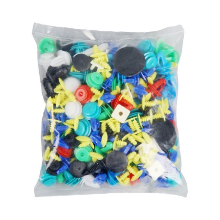 Clips and pistons fasteners, set 100 pcs-3