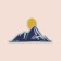 Thermal appliance "Mountains", 10.6 × 5.8 cm