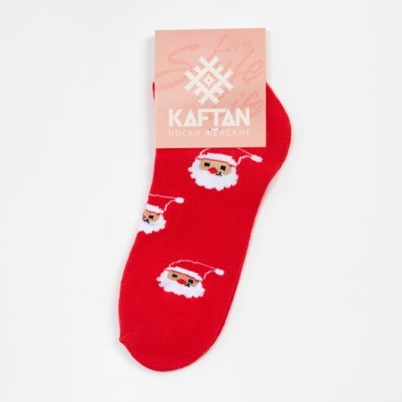 New Year's socks KAFTAN "Santa" p. 36-39 (23-25 ​​cm)-4