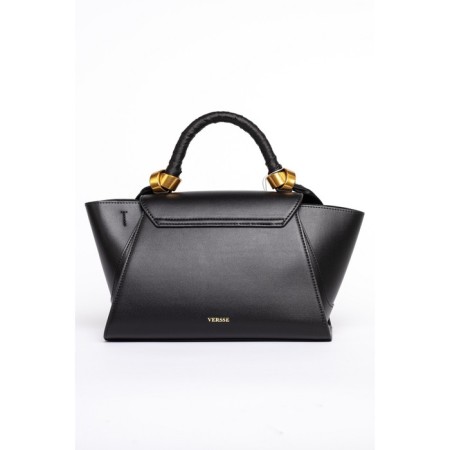 Women's bag, eco -leather, Versse black, 27x13x19 cm-1