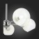 Ceiling EVOLUCE lamp. Sle102702-05. Giorte. 5x40 W, E14, 61x61x33.5 cm, chromium color