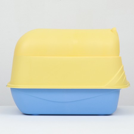 Domik toilet 36 x 37 x 51 cm, blue-yellow-6