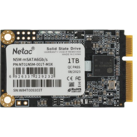 SSD NETAC MSATA 1TB NT01N5M-001T-M3X N5M MSATA