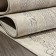 Rectangular carpet Valentis mikonos, size 200x400 cm, color Cream/A.Gri