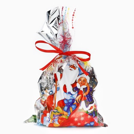 Gift "Tale" 25 x 40 cm, colored metallized pattern-2