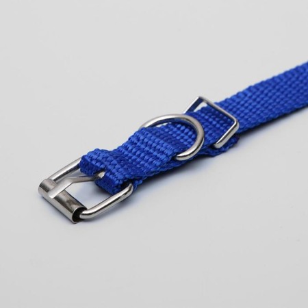 Collar 33.5 x 1.5 cm, polyester, blue-1