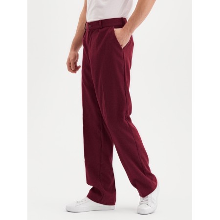 Male pants (1), minku, burgundy color, rr 52-2