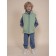 Vest for boys, height 146 cm, jeans color