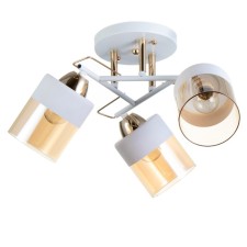 Adelela chandelier 3he27 40W white-gold 44x44x24 cm Bayerlux