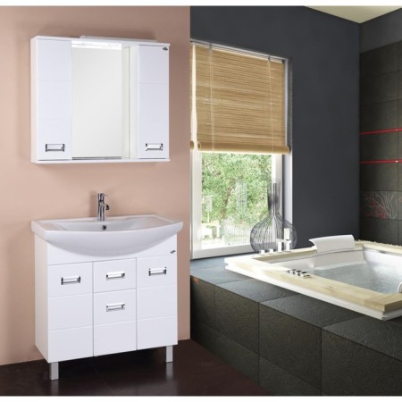 Mirror cabinet Onika Baltika 80.01, with backlight-2