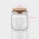 Glass jar for spices with a cork lid "Parfa", 110 ml, 6 × 6.5 cm