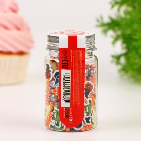 Confectionery Sprinking "Mix No. 14", 50 g-2