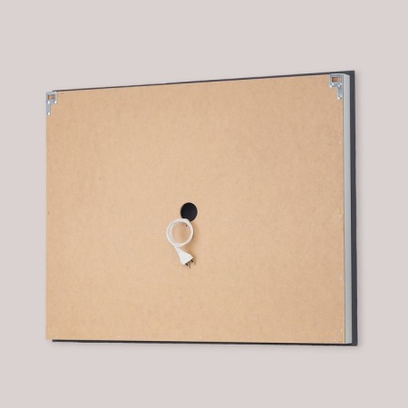 Mirror, make -up, wall, 13 light bulbs, 90x70 cm-2