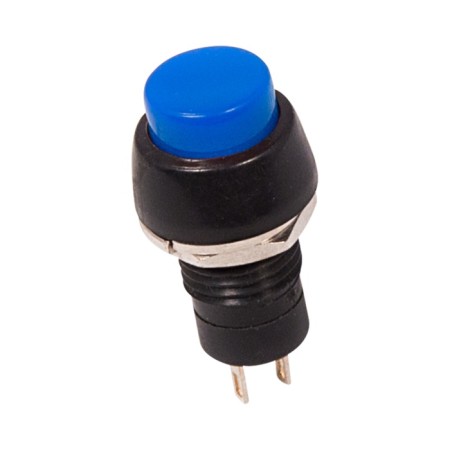 Capter-Knopka 250V 2A (2C) On-OFF Blue Micro (PBS-20A) Rexant