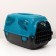 Carriage for animals "Sirius", 33.5 x 31 x 50 cm, turquoise color